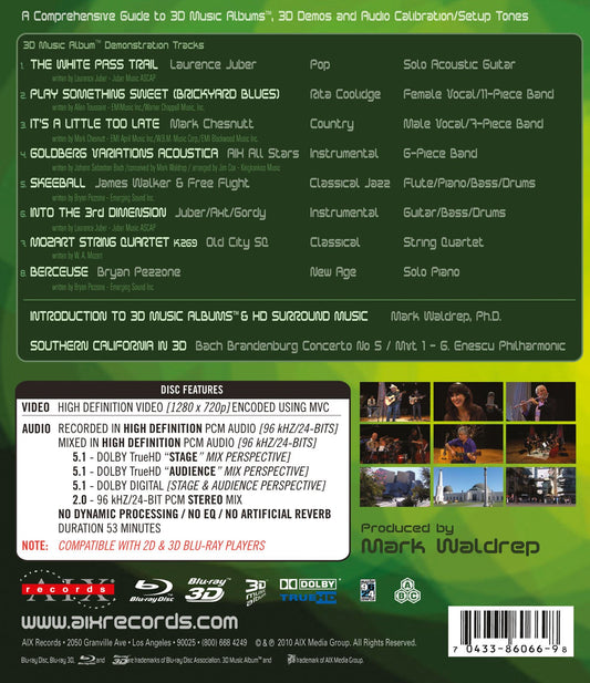 AIX RECORDS 3D MUSIC ALBUM DEM