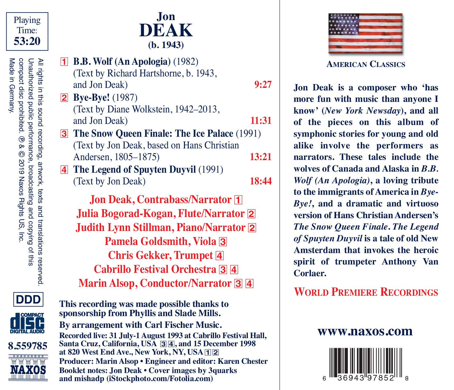 Deak: Symphonic Tales