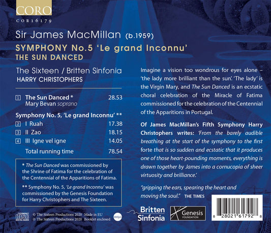 MacMillan: Symphony No. 5, "Le grand Inconnu" - The Sun Danc