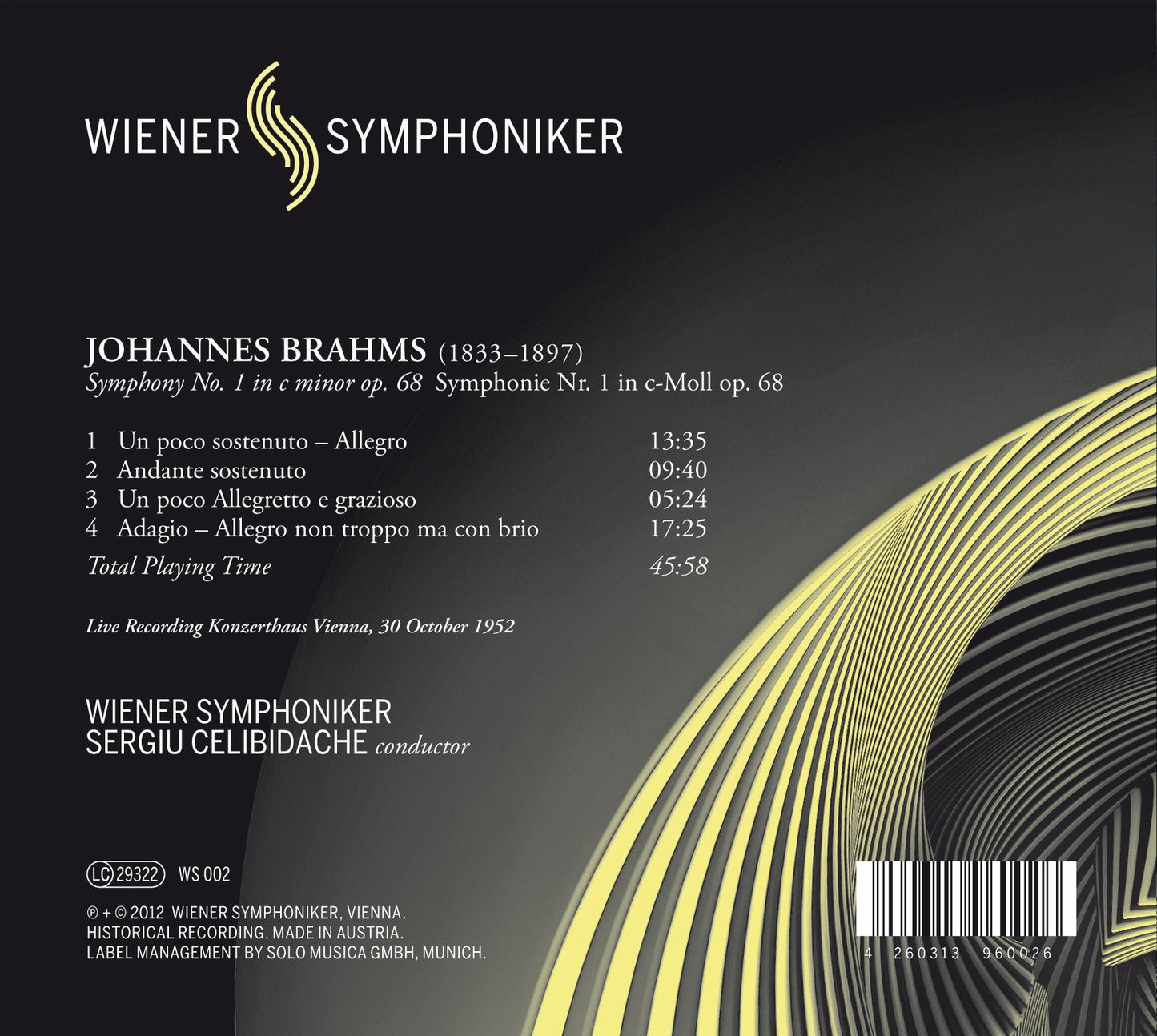 Brahms: Symphony No. 1