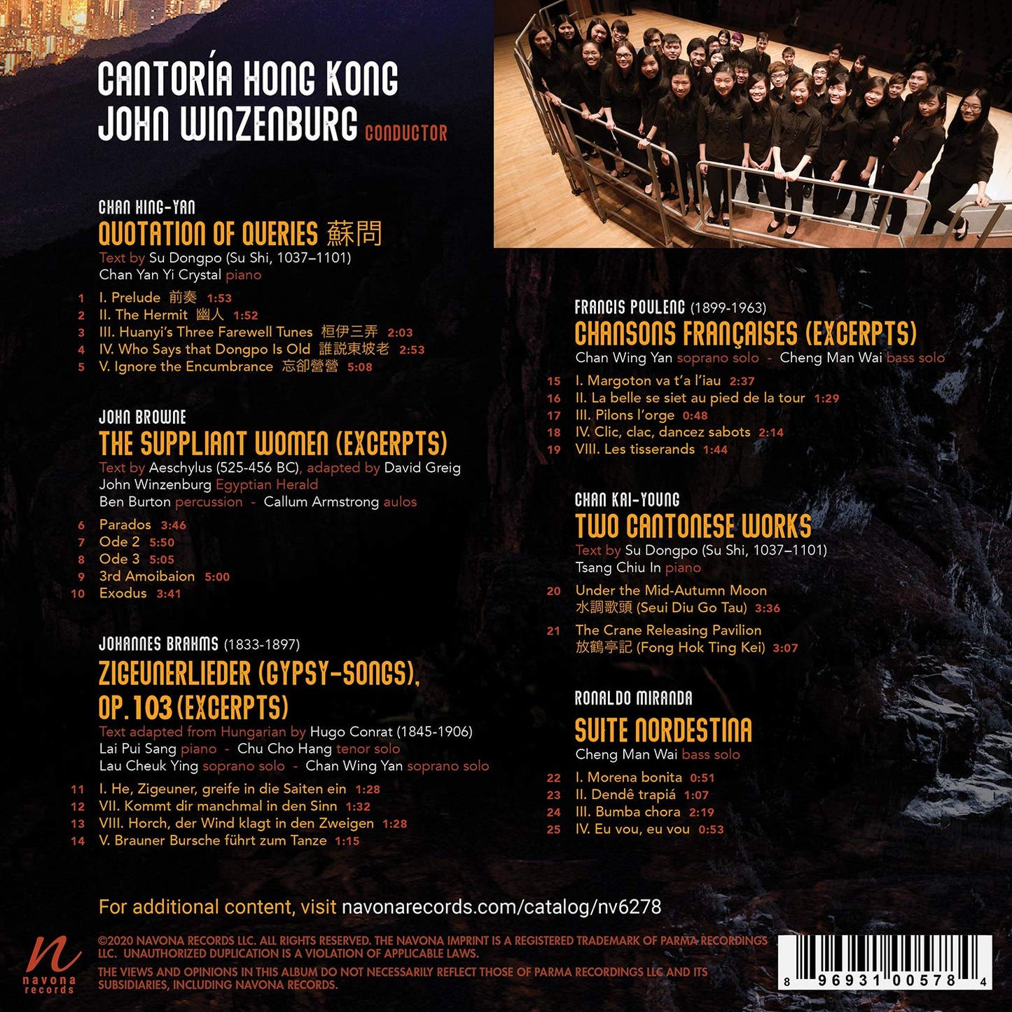 Quotation of Queries - Choral Encounters of Hong Kong, China