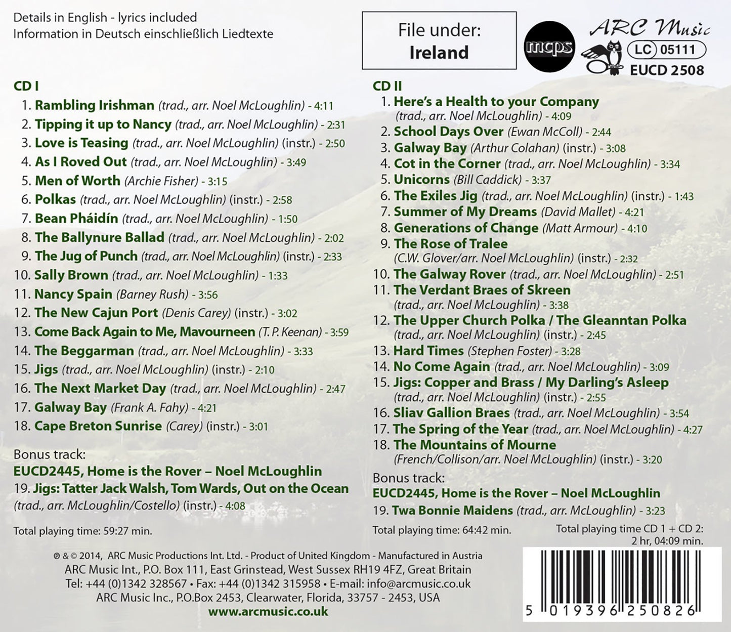 Music & Ballads from Ireland