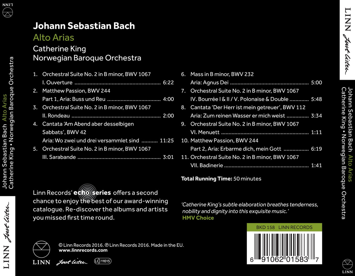 Bach: Alto Arias