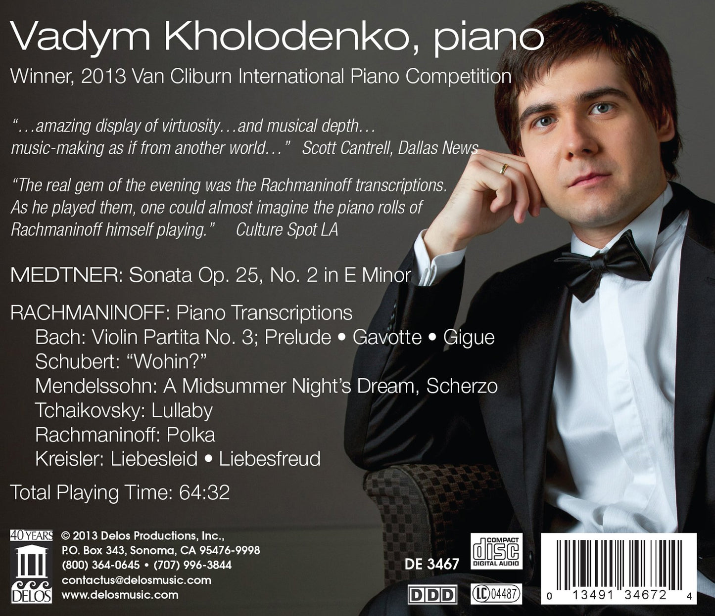 Medtner: Piano Sonata No. 2, Op. 25 - Rachmaninoff: Piano Tr