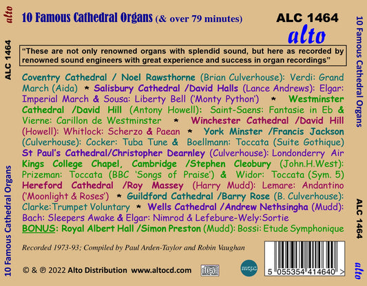 10 Famous Cathedral Organs / Stephen Cleobury