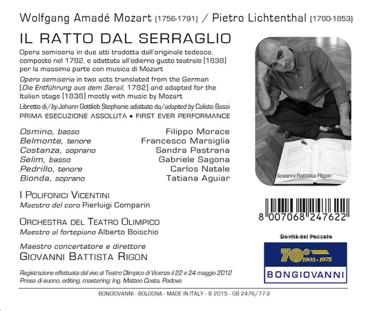 Mozart: Die Entführung aus dem Serail (Highlights) [Sung in