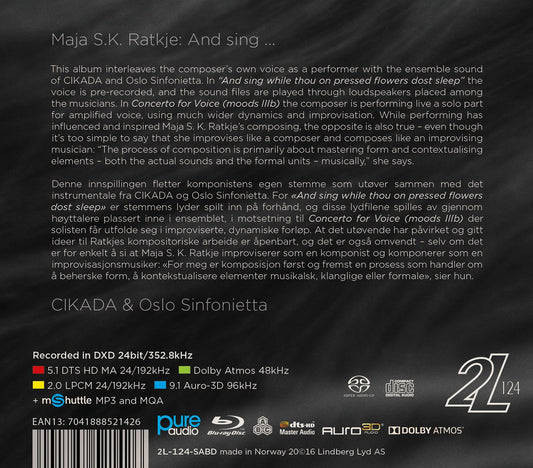 And sing …