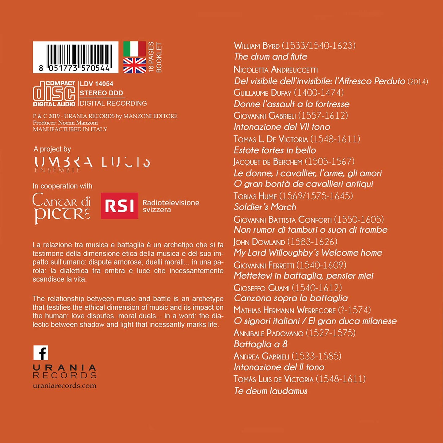 The lost fresco: music for the Anghiari battle