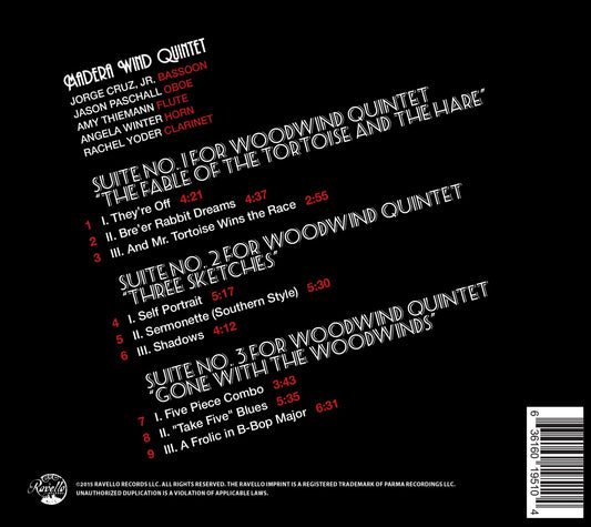 5 Piece Combo: The Complete Suites for Wind Quintet by Don G