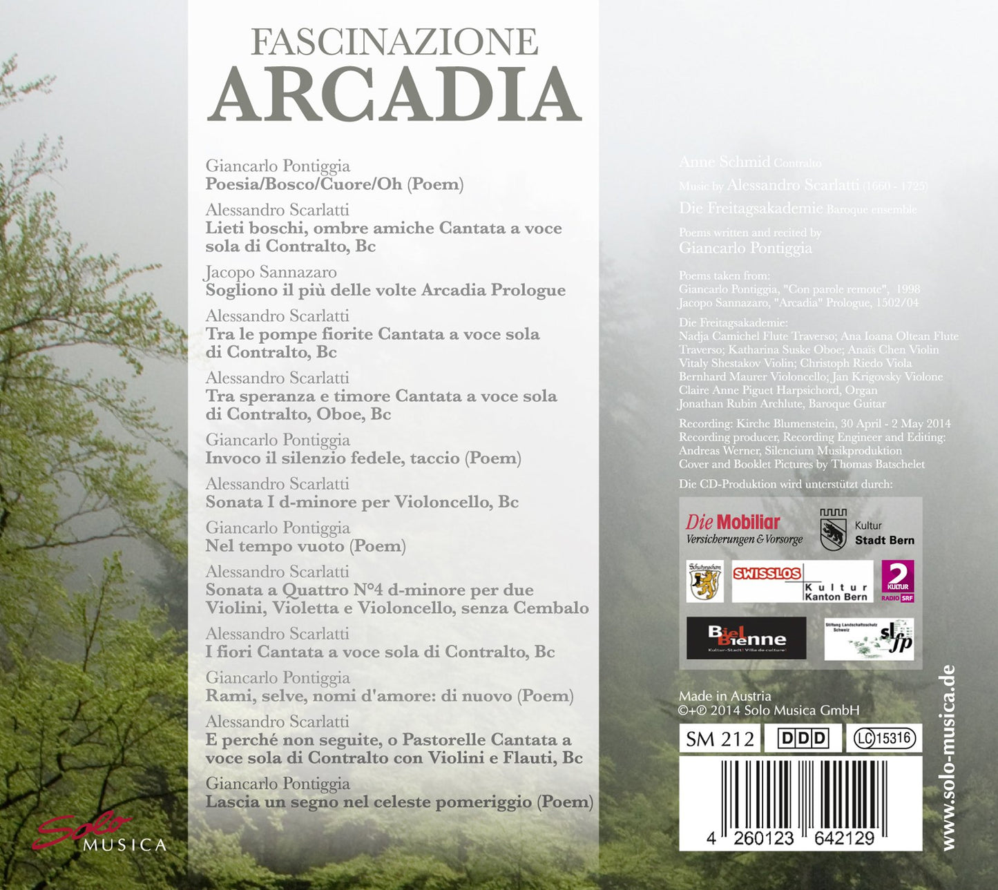 Fascinazione Arcadia