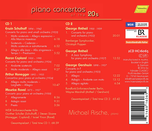 Piano Concertos of the 20s