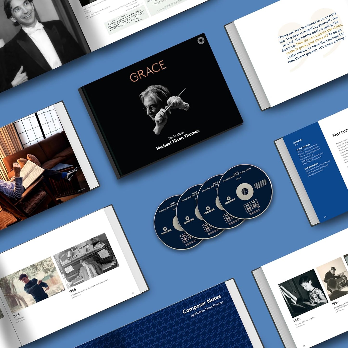 Grace - The Music of Michael Tilson Thomas (Luxury boxset)