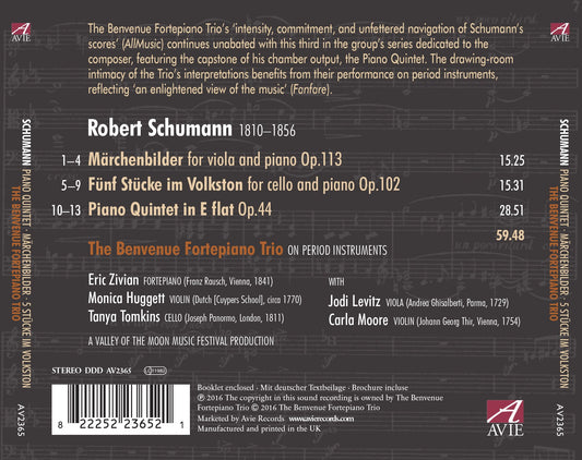 Schumann: Piano Quintet