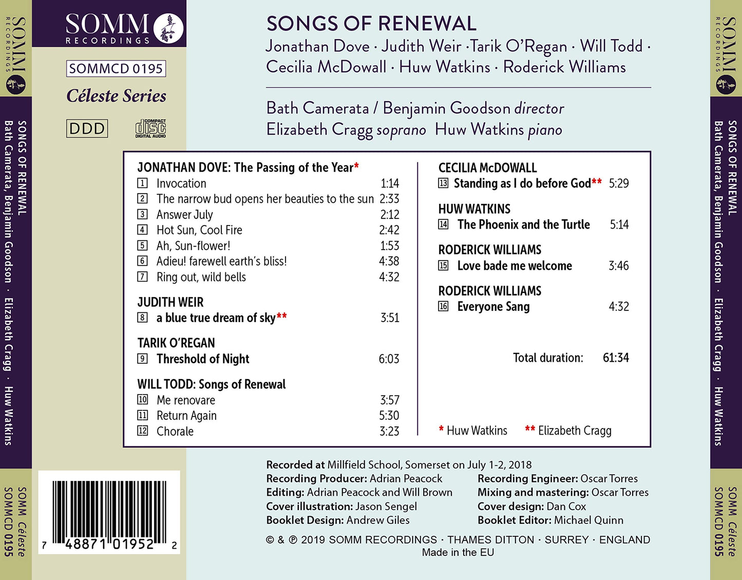Songs of Renewal