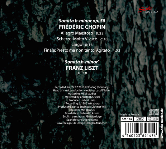 Chopin & Liszt: Piano Sonatas in B minor
