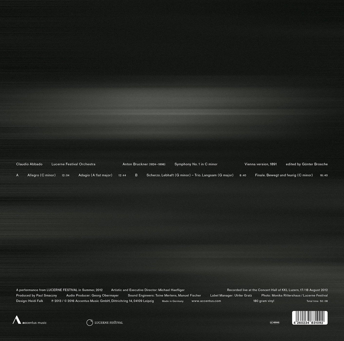 Bruckner: Symphony No. 1