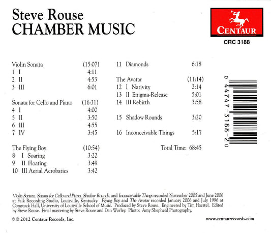 Rouse: Chamber Music