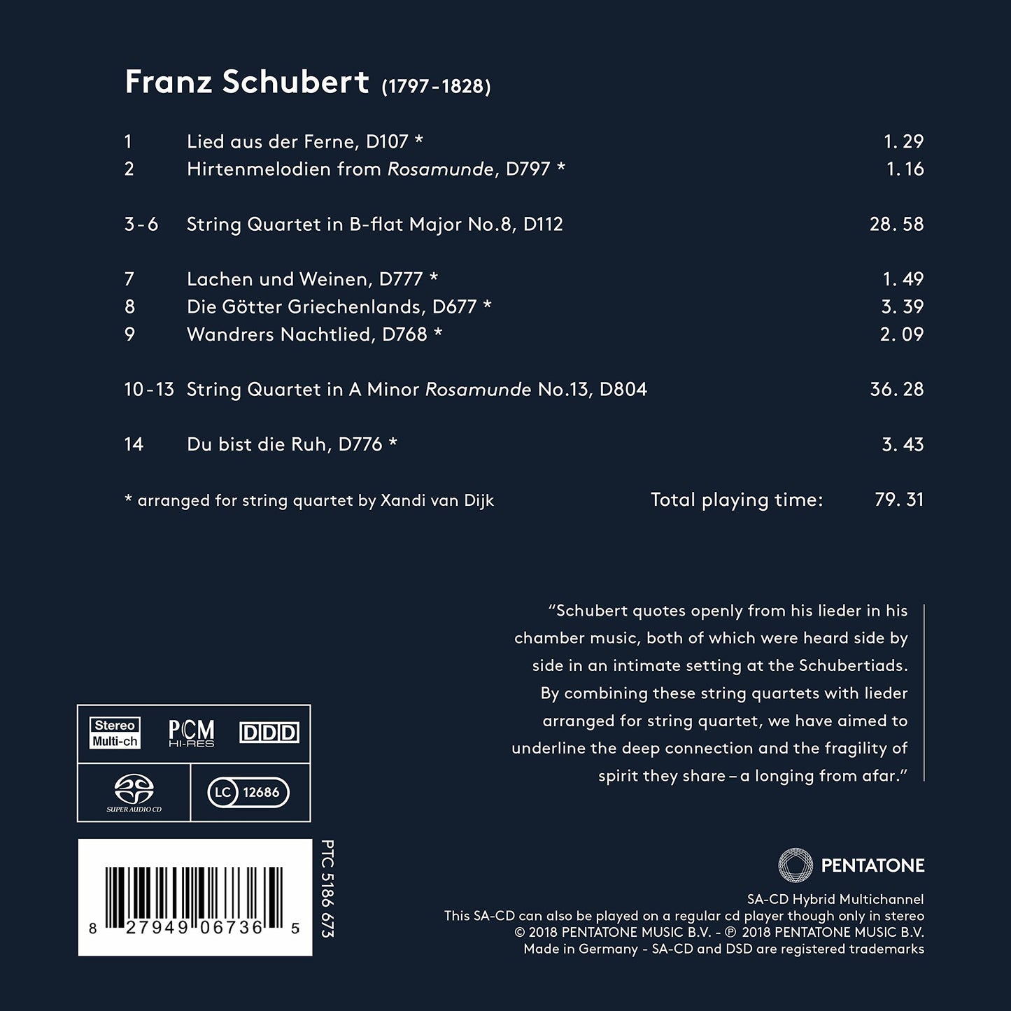 Schubert: Aus der Ferne