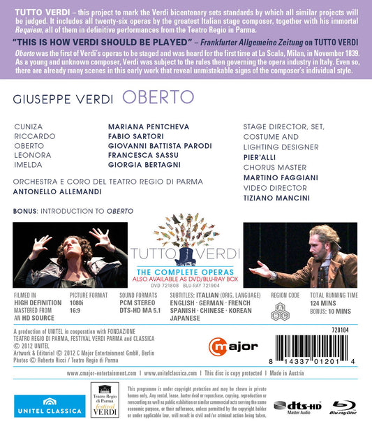 Verdi: Oberto