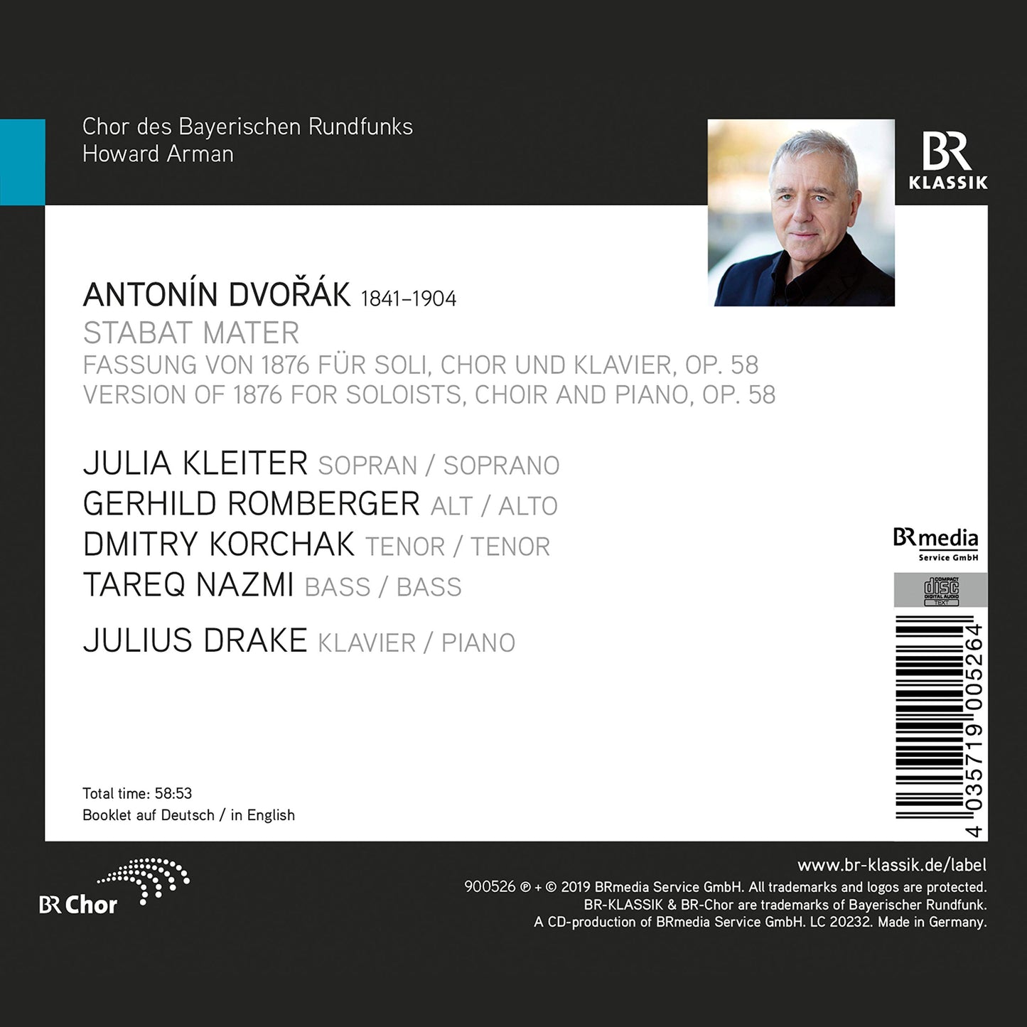 Dvorák: Stabat Mater (original 1876 version)