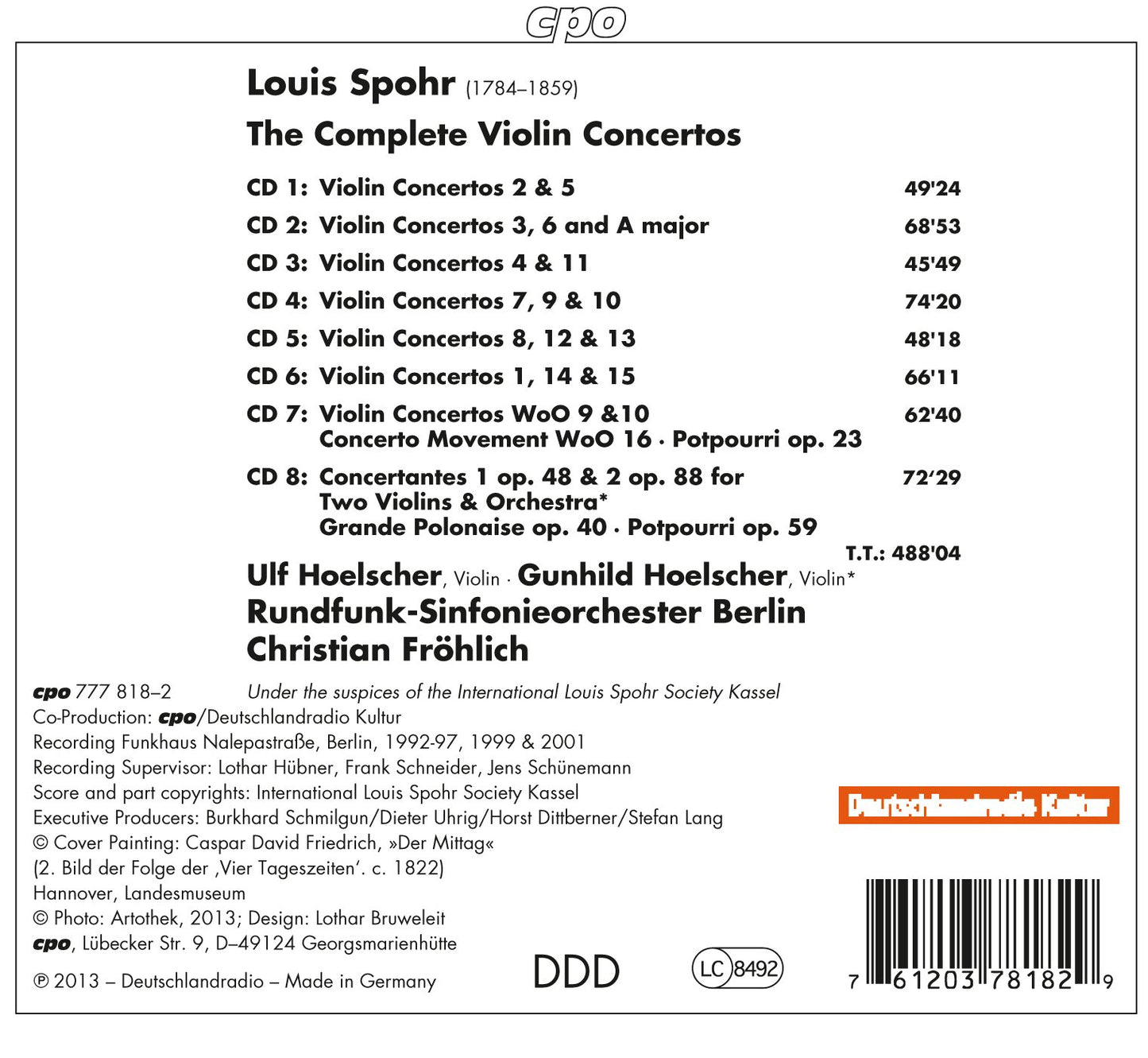 COMPLETE VIOLIN CONCERTOS