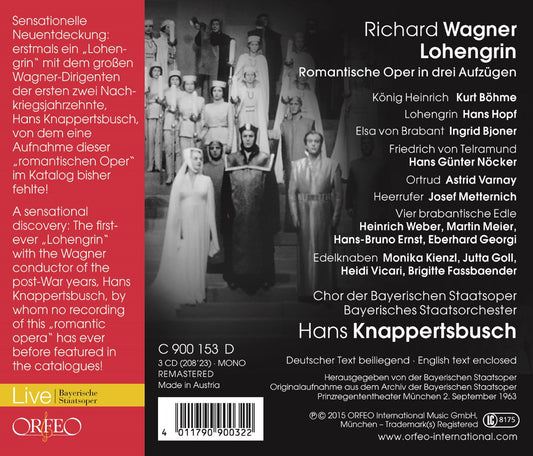 Wagner: Lohengrin, WWV 75 (Bayerische Staatsoper Live)