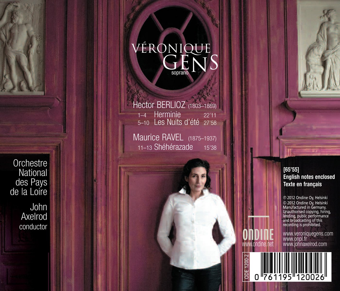 VERONIQUE GENS: BERLIOZ, RAVEL