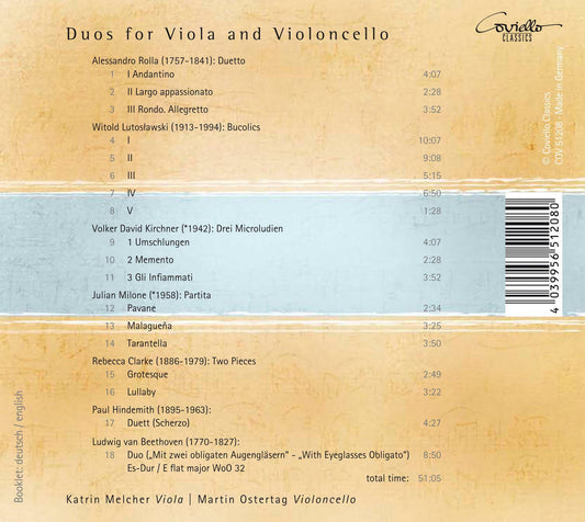Duos for Viola and Violoncello