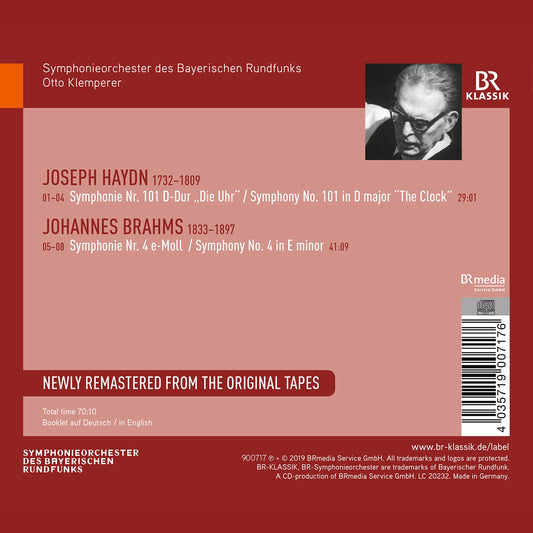 Brahms: Symphony No. 4 - Haydn: Symphony No. 101