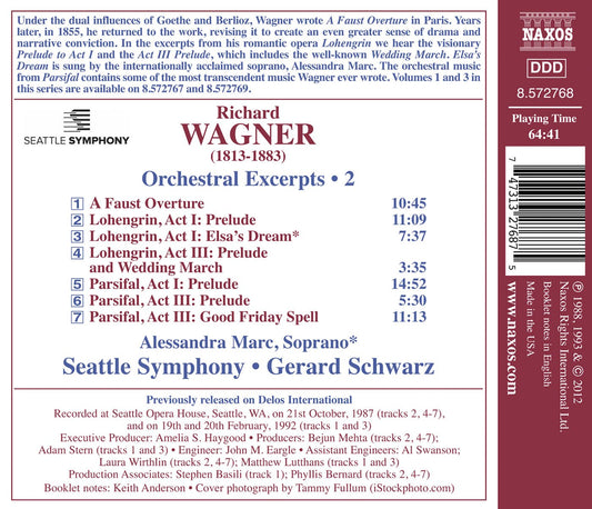 Wagner: Orchestral Excerpts, Vol. 2