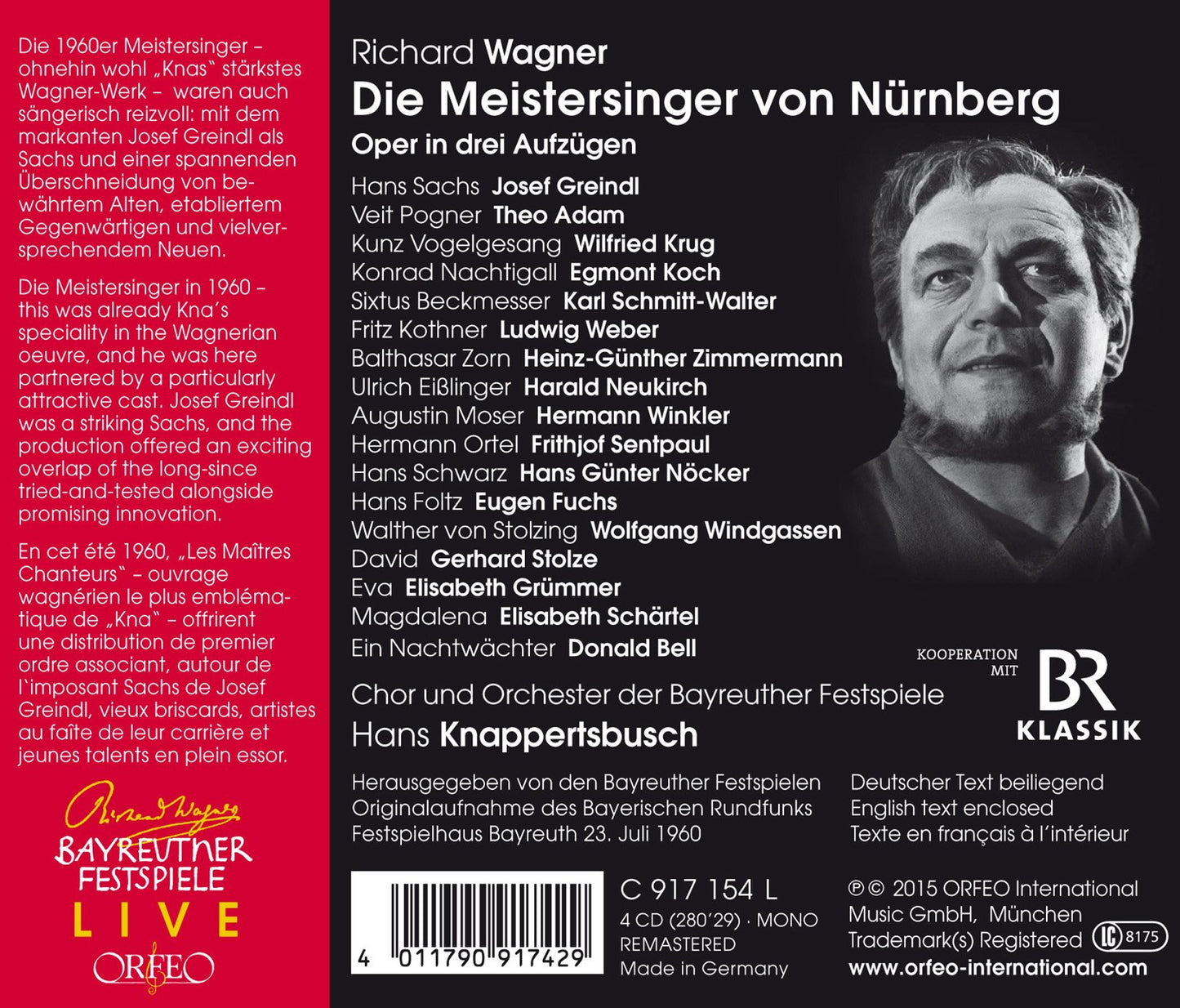 Wagner: Die Meistersinger von Nürnberg, WWV 96