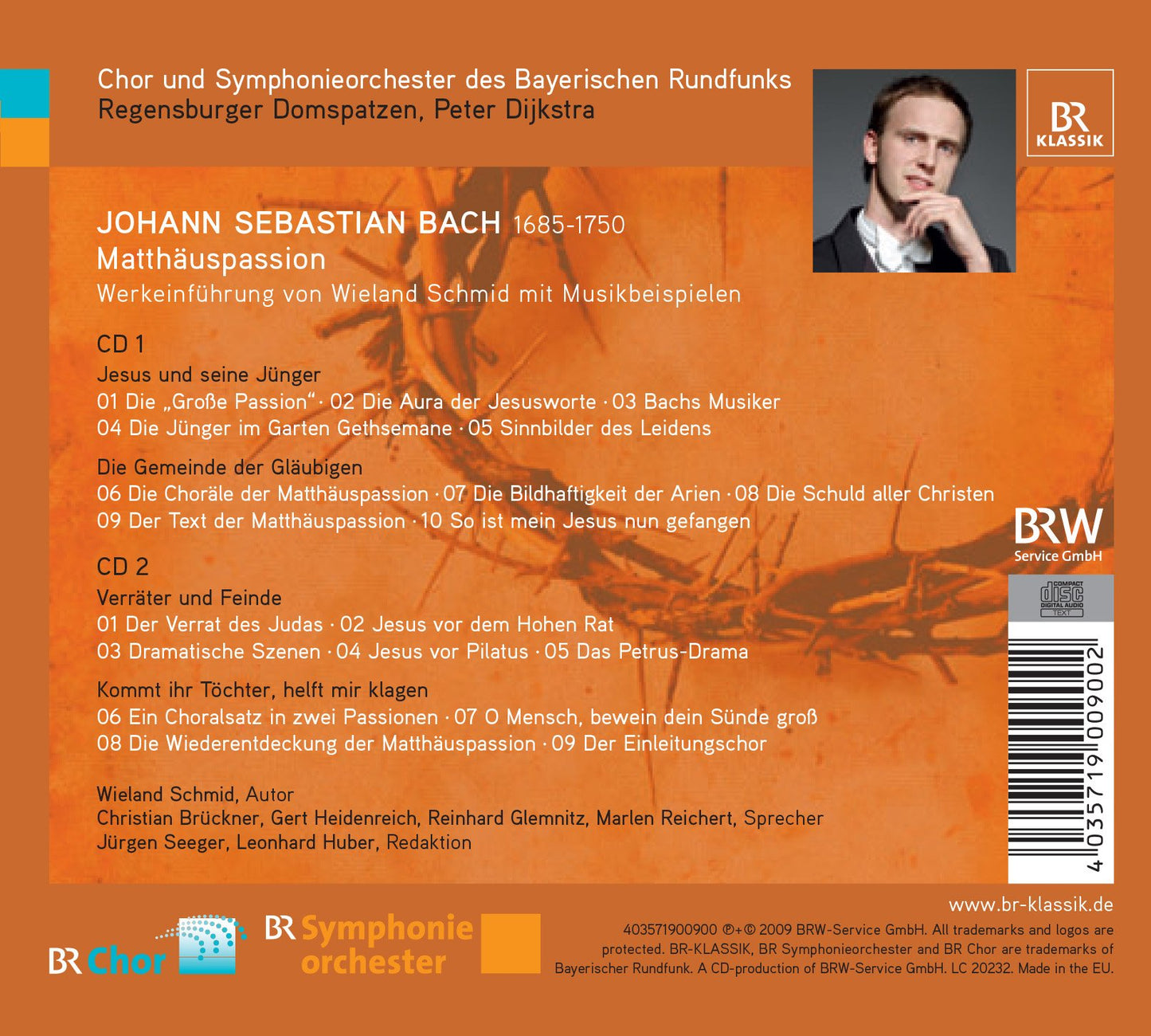 Bach, J.S.: St. Matthew Passion - Werkeinfuhrung