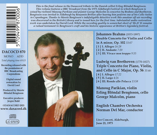 An Aldeburgh Tribute to Erling Blöndal Bengtsson