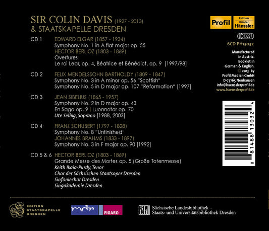 Sir Colin Davis – Staatskapelle Dresden
