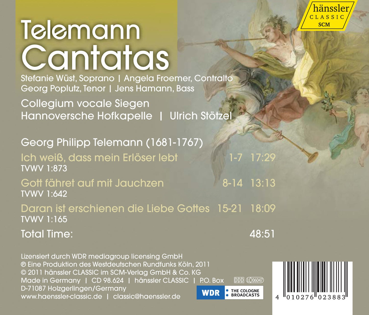 Telemann: Cantatas