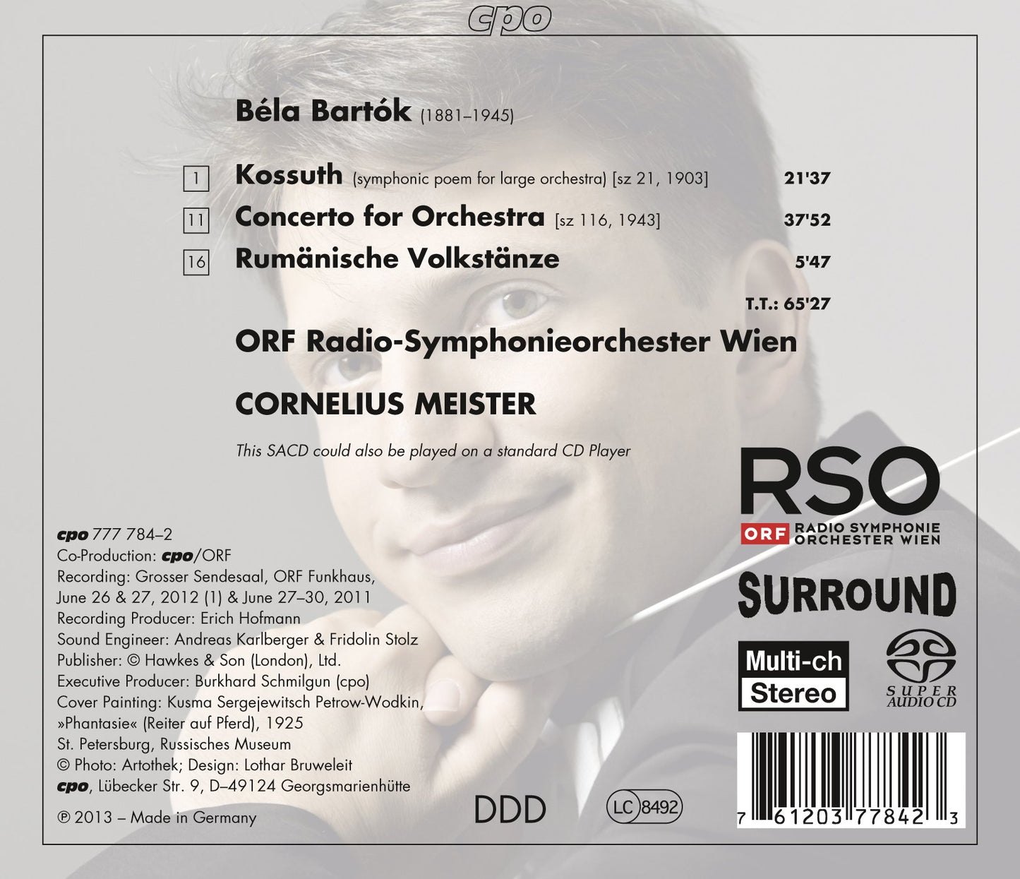 Bartók: Kossuth - Concerto for Orchestra