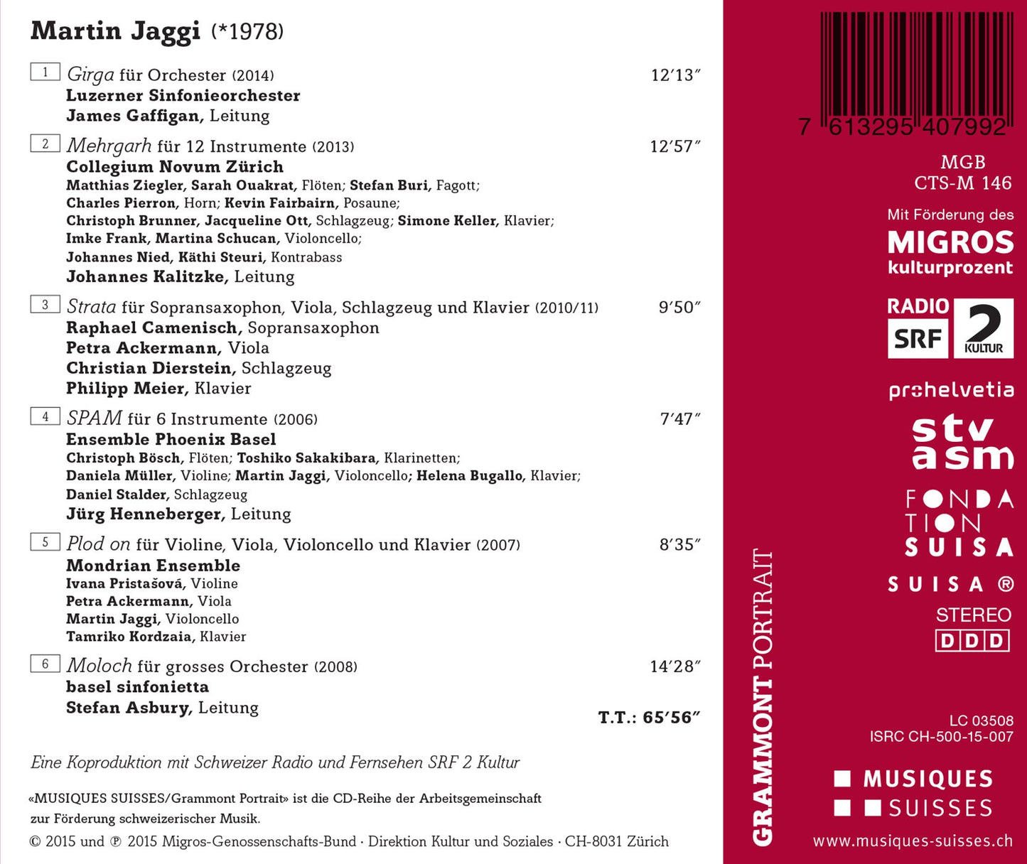 Composer Portrait: Martin Jaggi