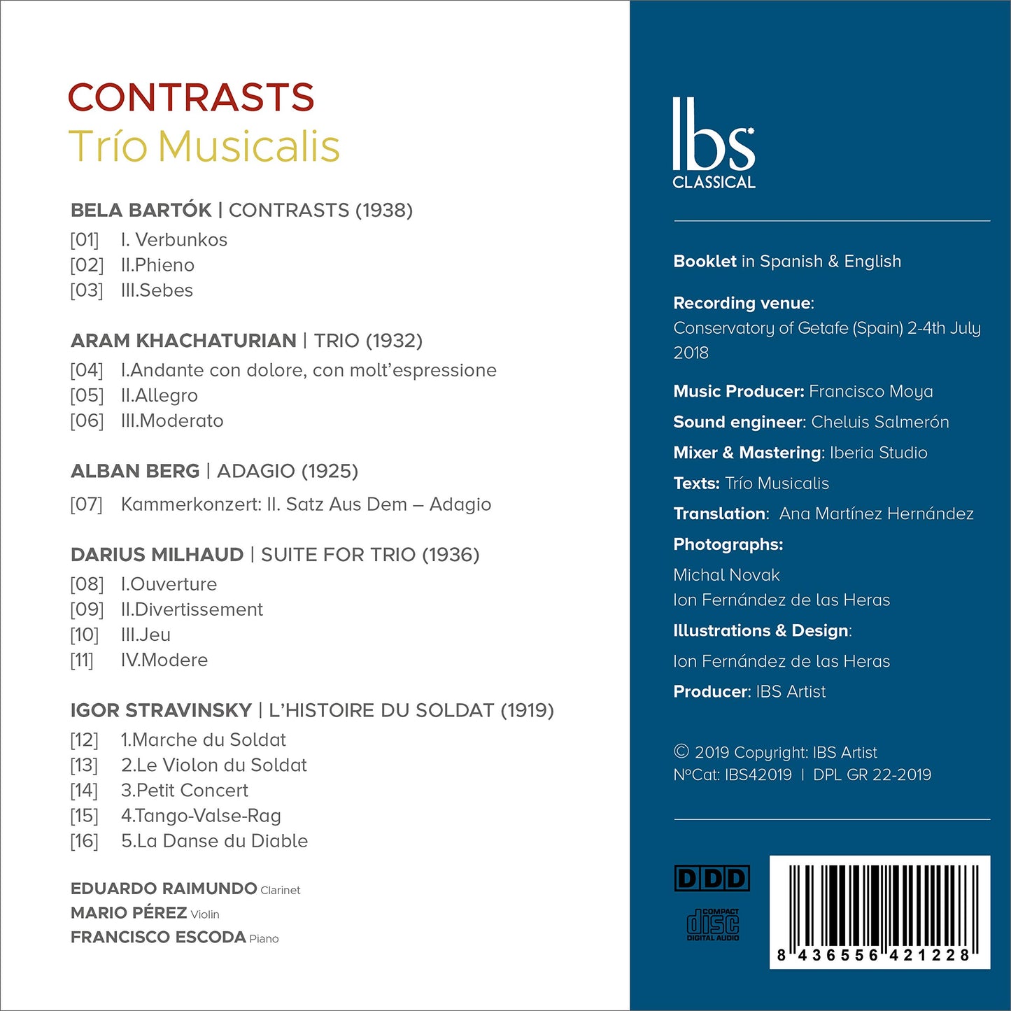 Bartók: Contrasts, BB 116