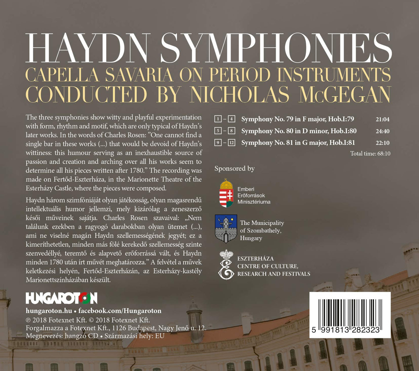 Haydn: Symphonies Nos. 79, 80 & 81