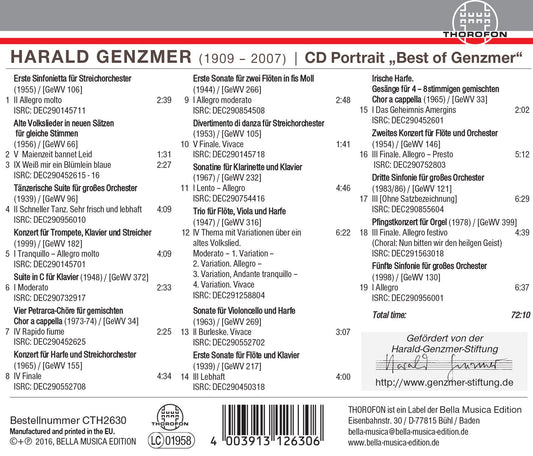 BEST OF GENZMER
