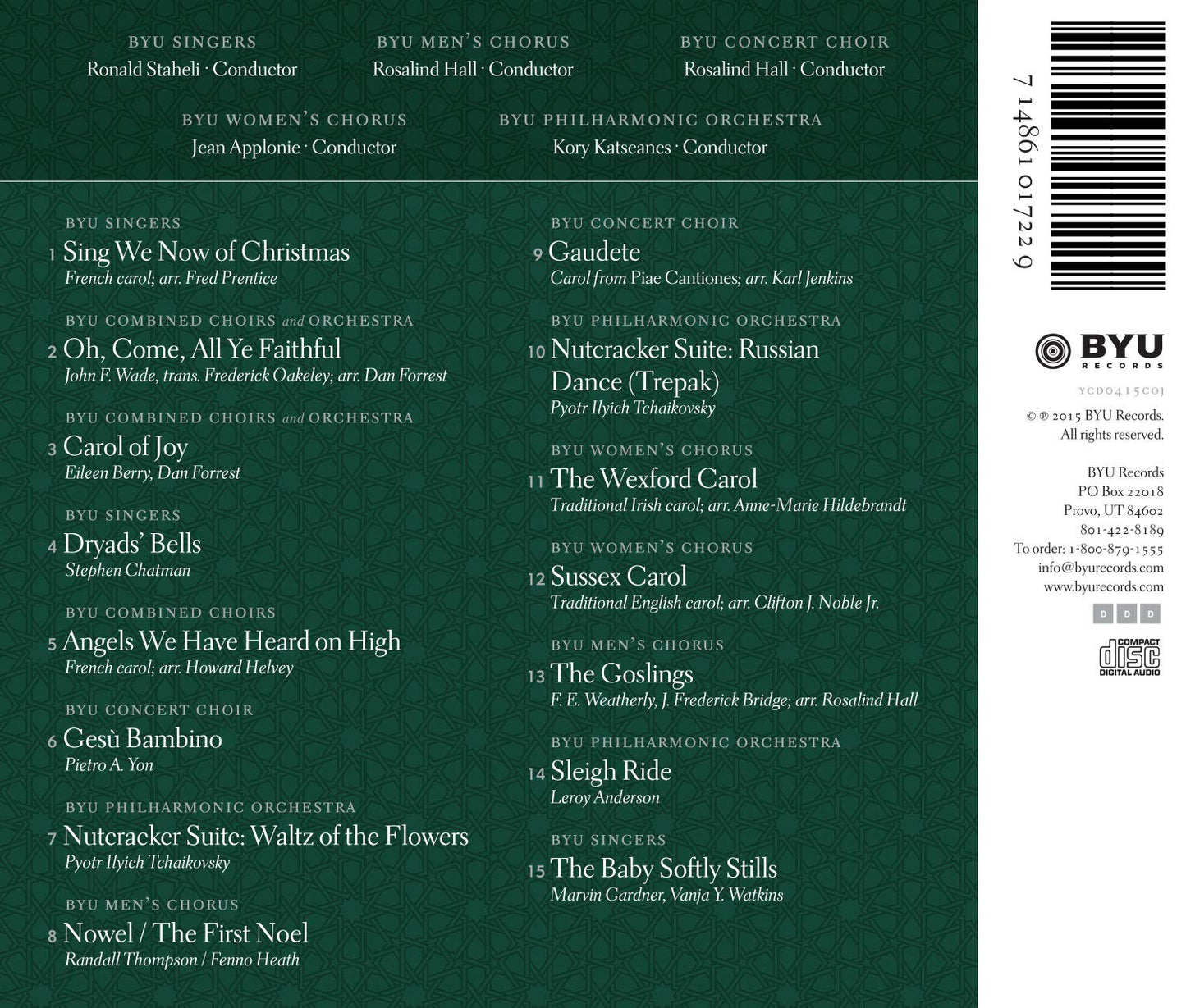 Celebration of Christmas: Carol of Joy (Live)