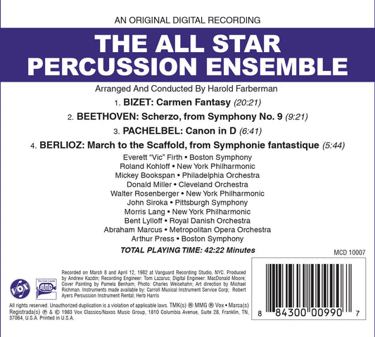 Bizet, Beethoven, Pachelbel & Berlioz: Works Arranged for Pe