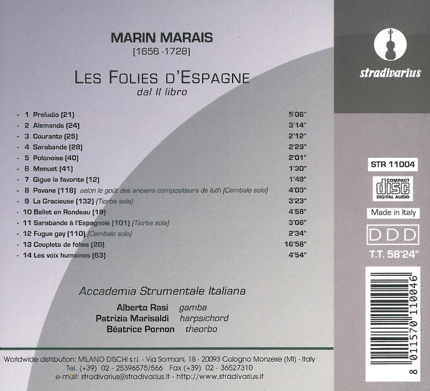 LES FOLIES D'ESPAGNE