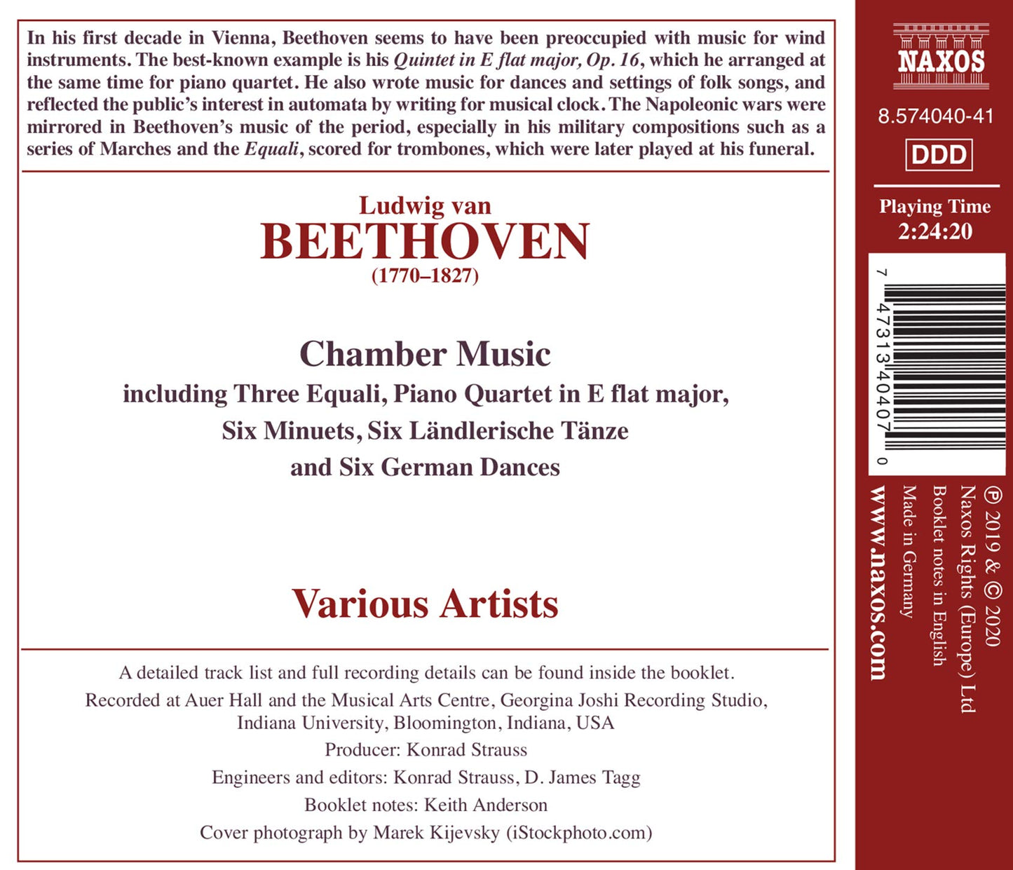 Beethoven: Chamber Music