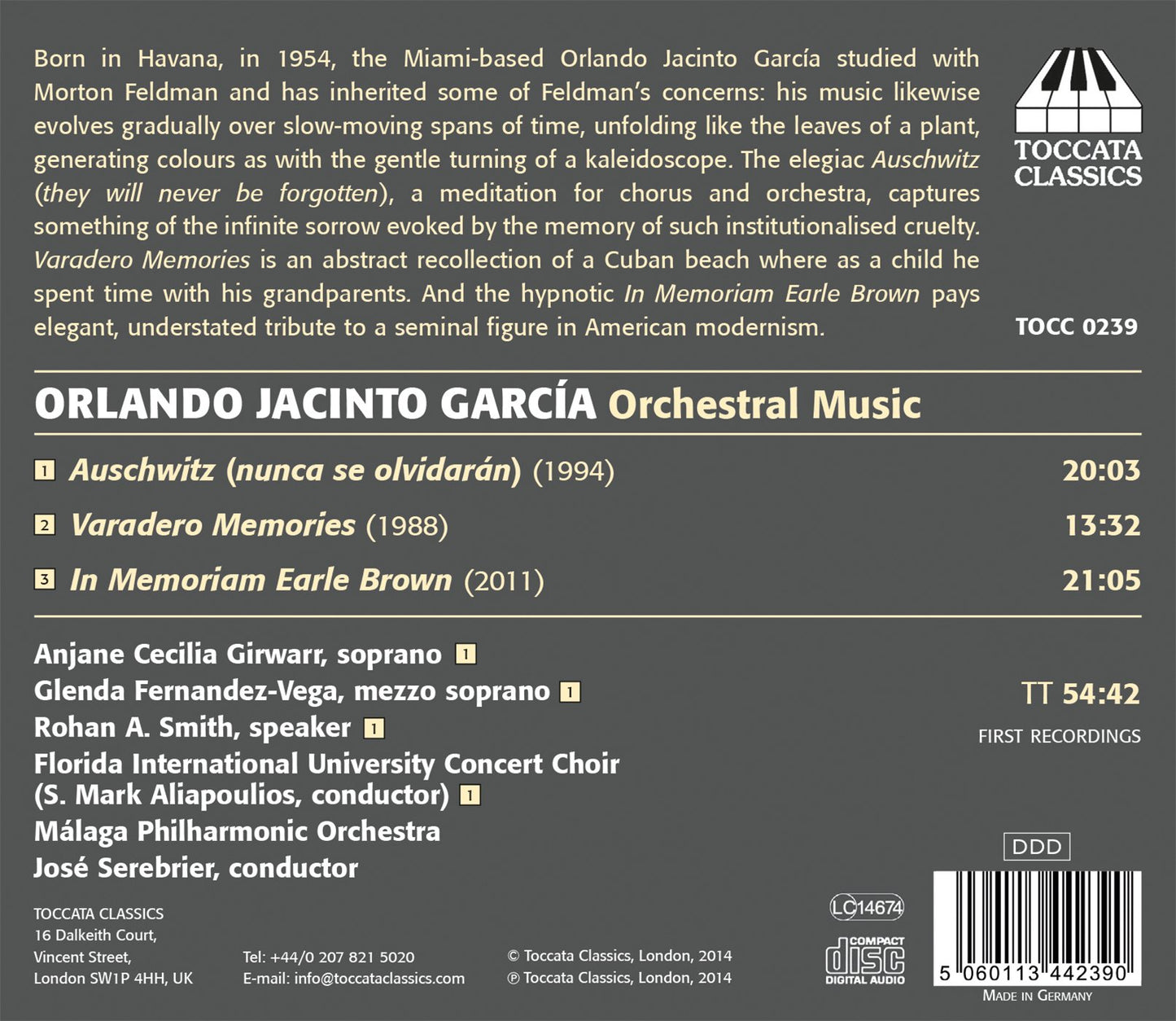 Orlando Jacinto García: Auschwitz, Varadero Memories & In Me