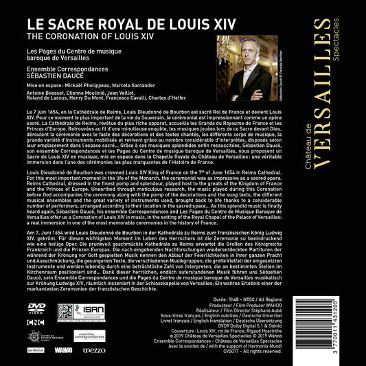 LE SACRE DE LOUIS XIV