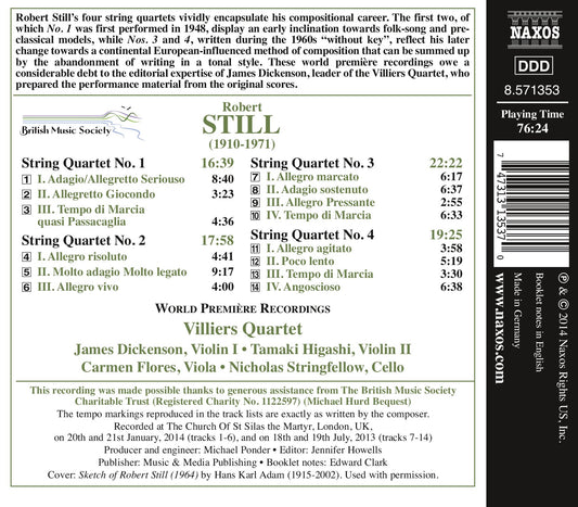 Still: The 4 String Quartets