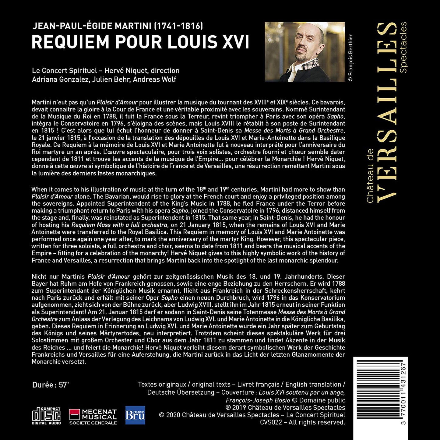 Martini: Requiem pour Louis XVI