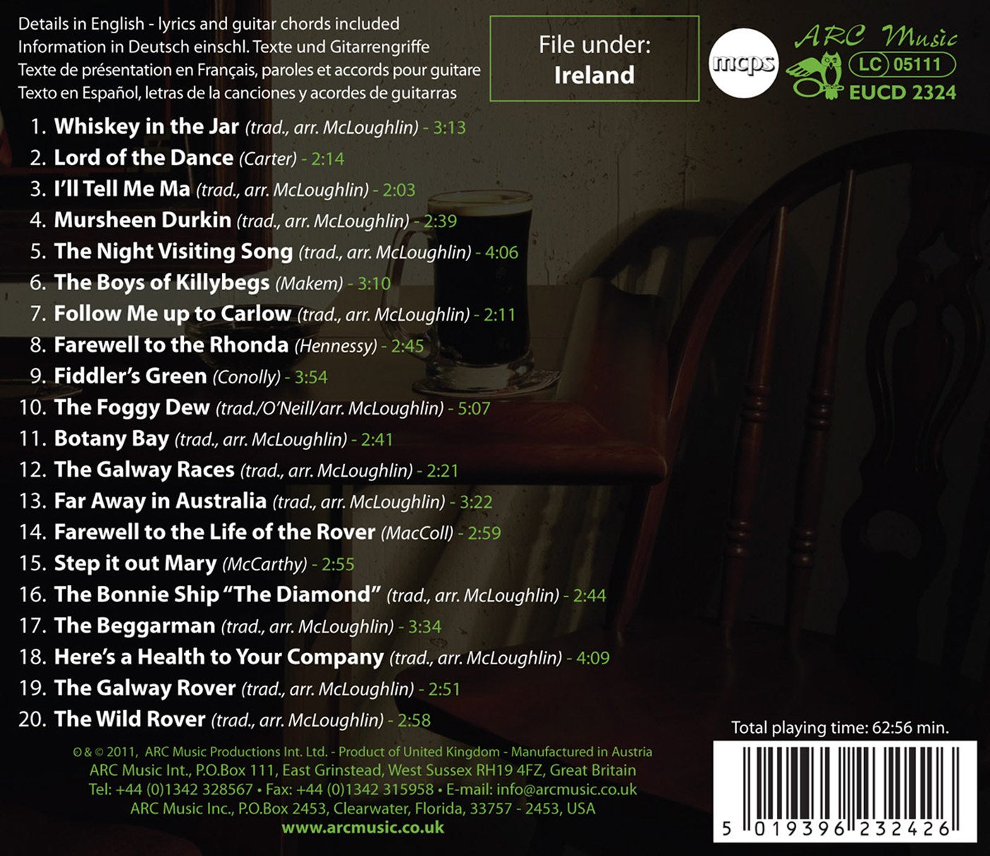 20 Best Irish Pub Songs