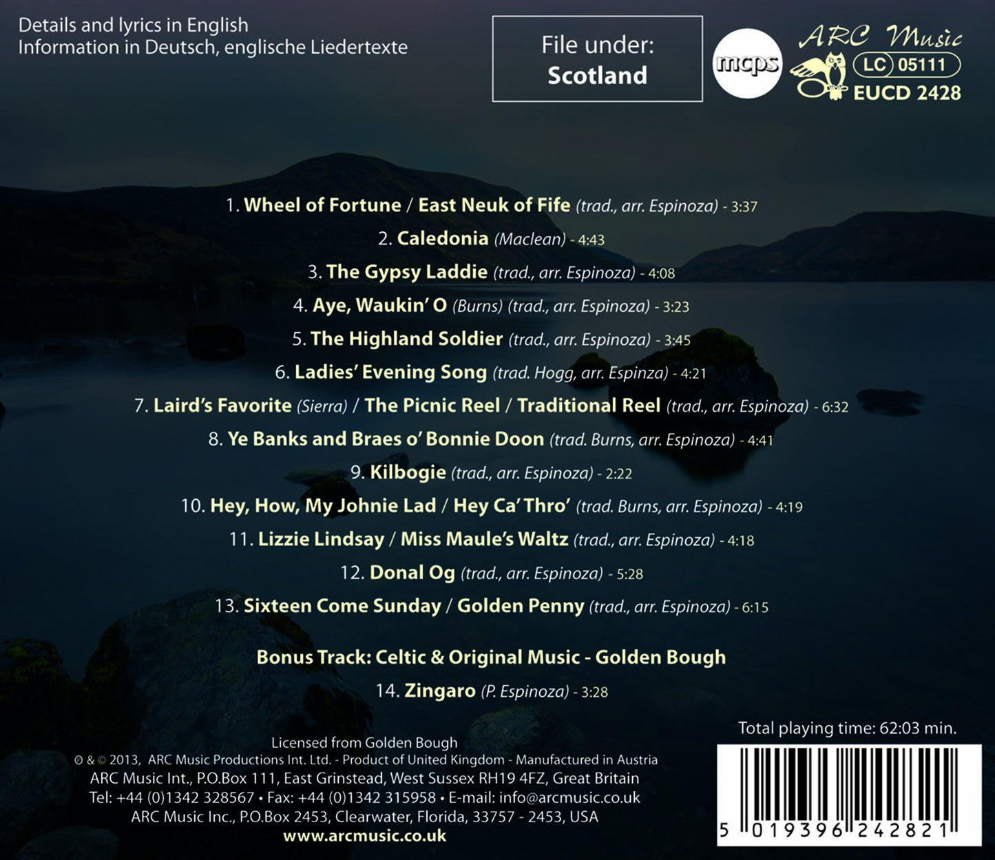 Golden Bough: Songs of Scotland